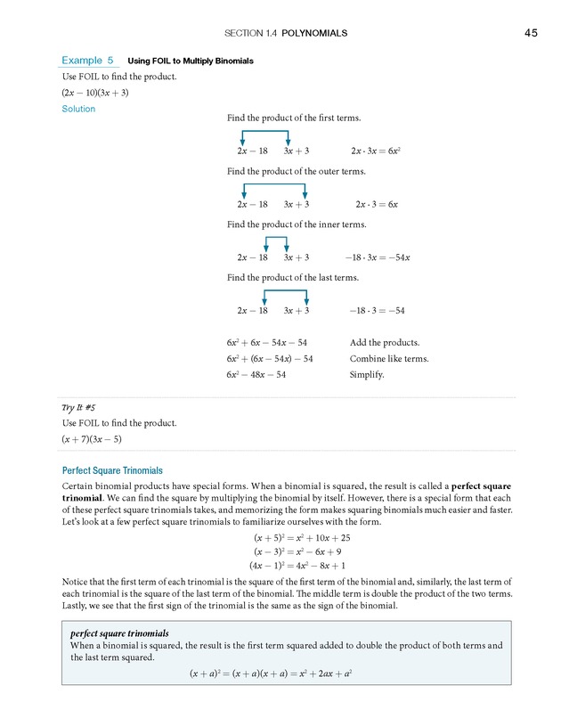 Algebra and Trigonometry - Front Matter 63